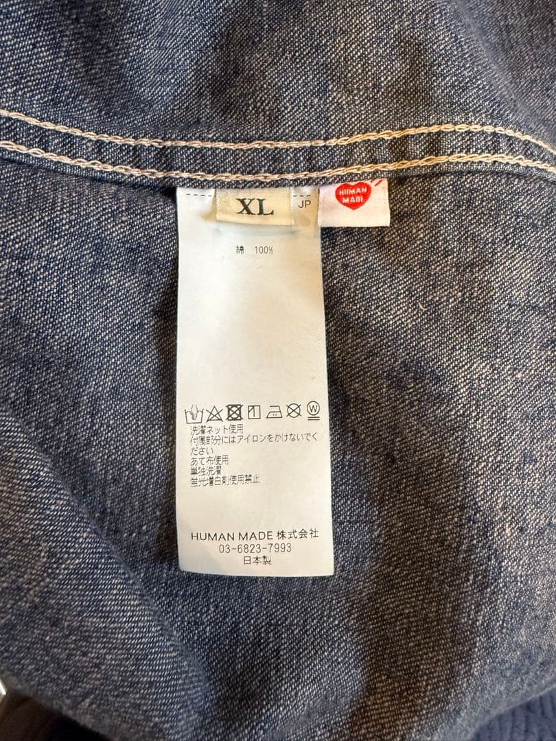 HUMAN MADE XL デニムカバーオール