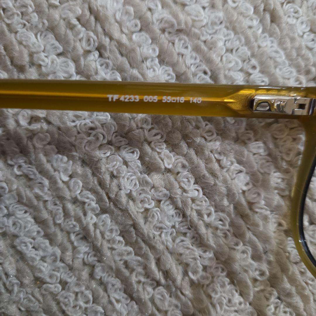トムフォード　TOMFORD 伊達メガネ。美品です。