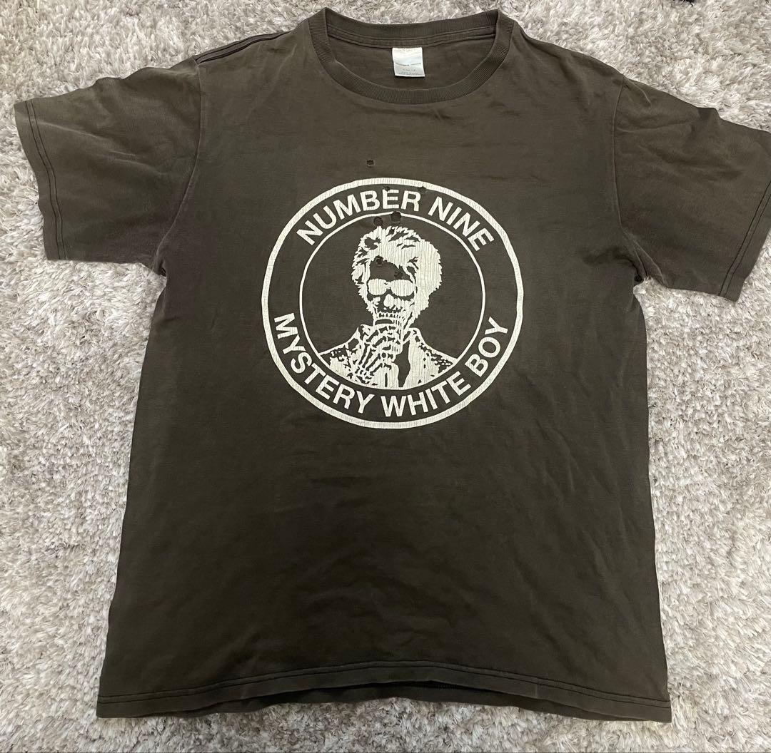 希少　ナンバーナイン　time期　スカルTシャツ 当時モノ