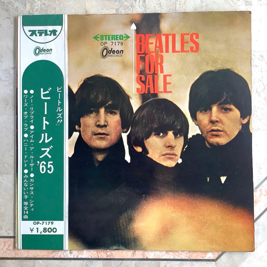 レア!良品! レコード極美! ビートルズ’65 1965年初版盤 オデオン赤盤