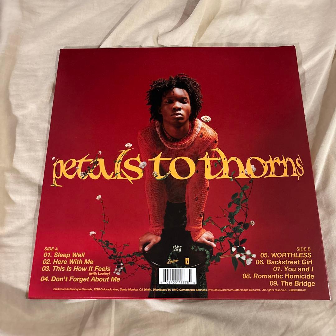d4vd petals to thorns レコード LP