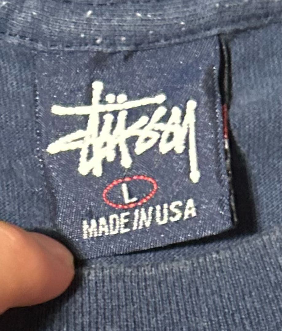 90s old stussy Tシャツ　シングルステッチ　オールドステューシー
