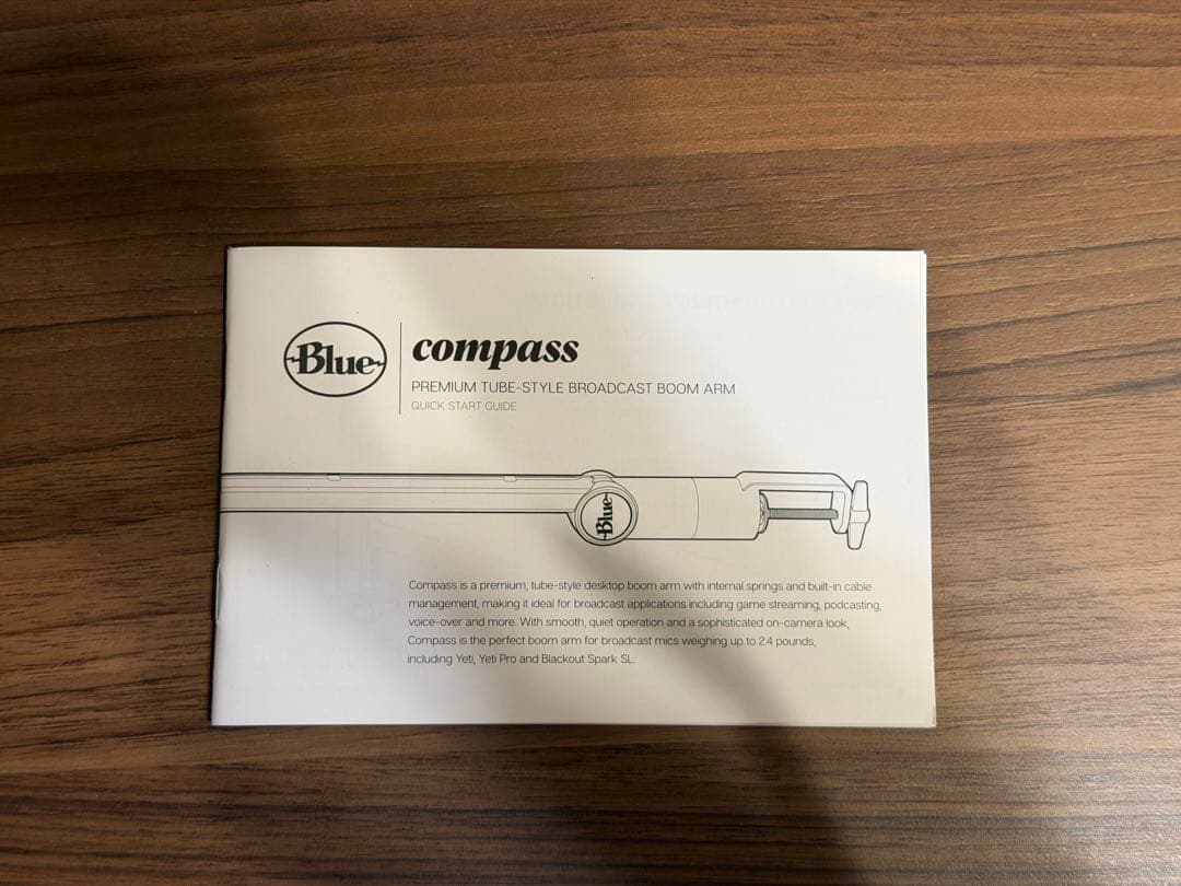 Blue Compass マイクスタンド マイクアームBA100CBK 美品