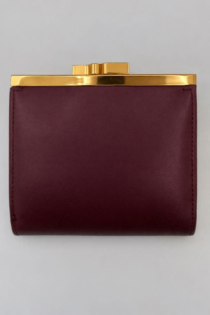 Cartier マストライン がま口財布 ボルドー ヴィンテージ 美品