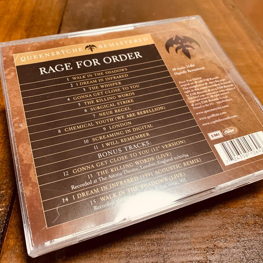 Queensrÿche クイーンズライチ　初期作リマスター 5CD