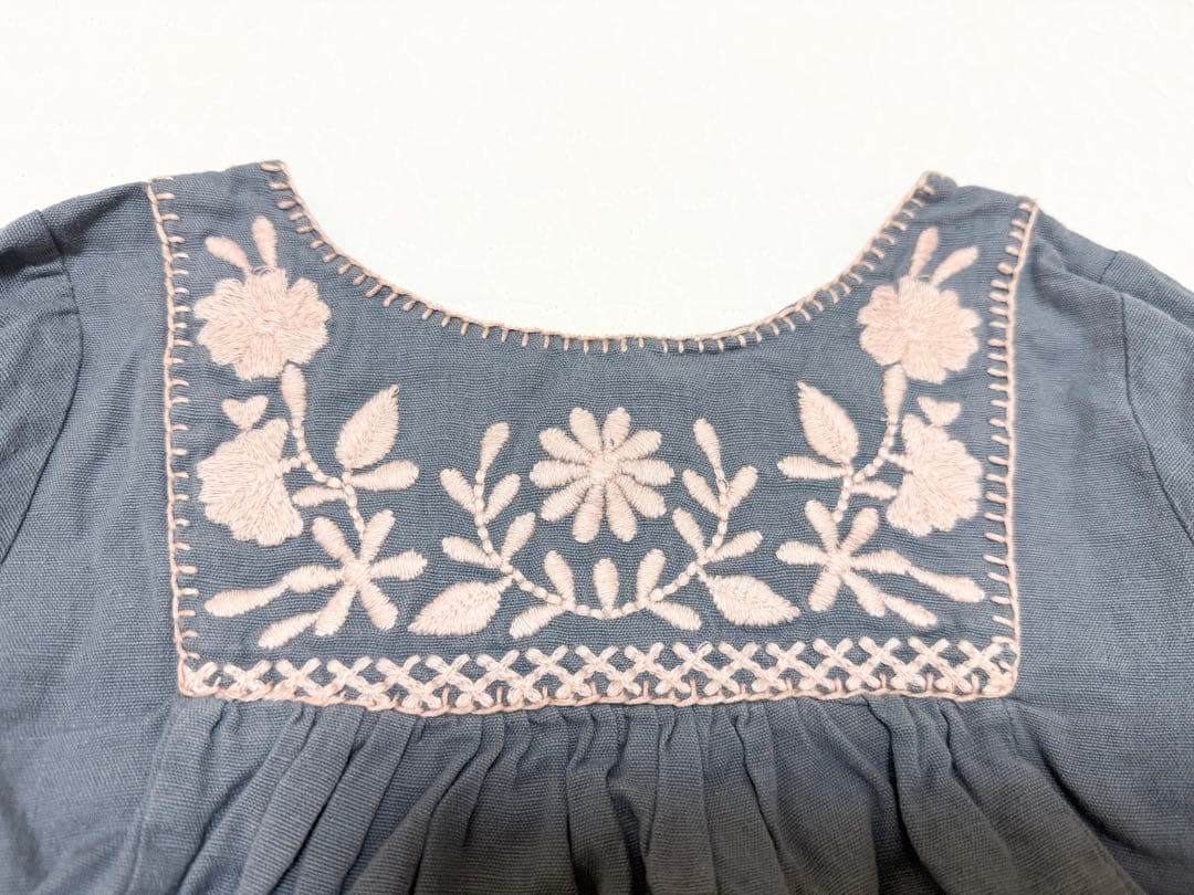 apolina 刺繍入り チュニック　ブルマ　セットアップ