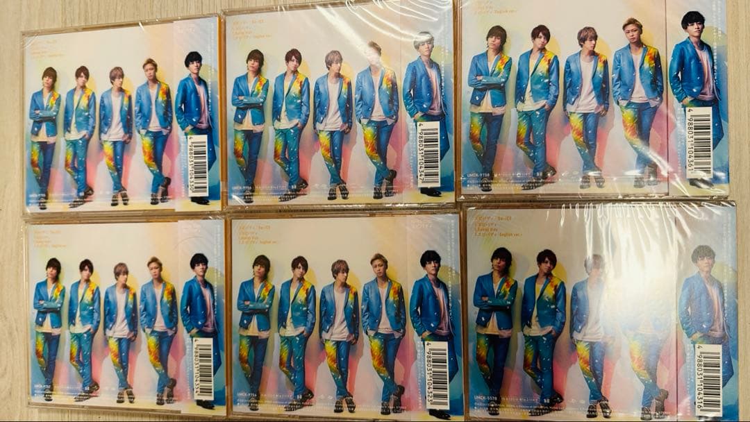Da-iCE「EVERYBODY」6枚セット