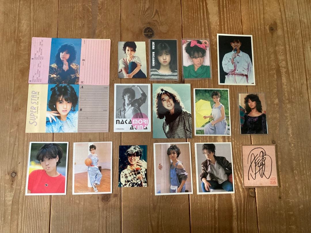 中森明菜レコードセット＋写真等のおまけ付き