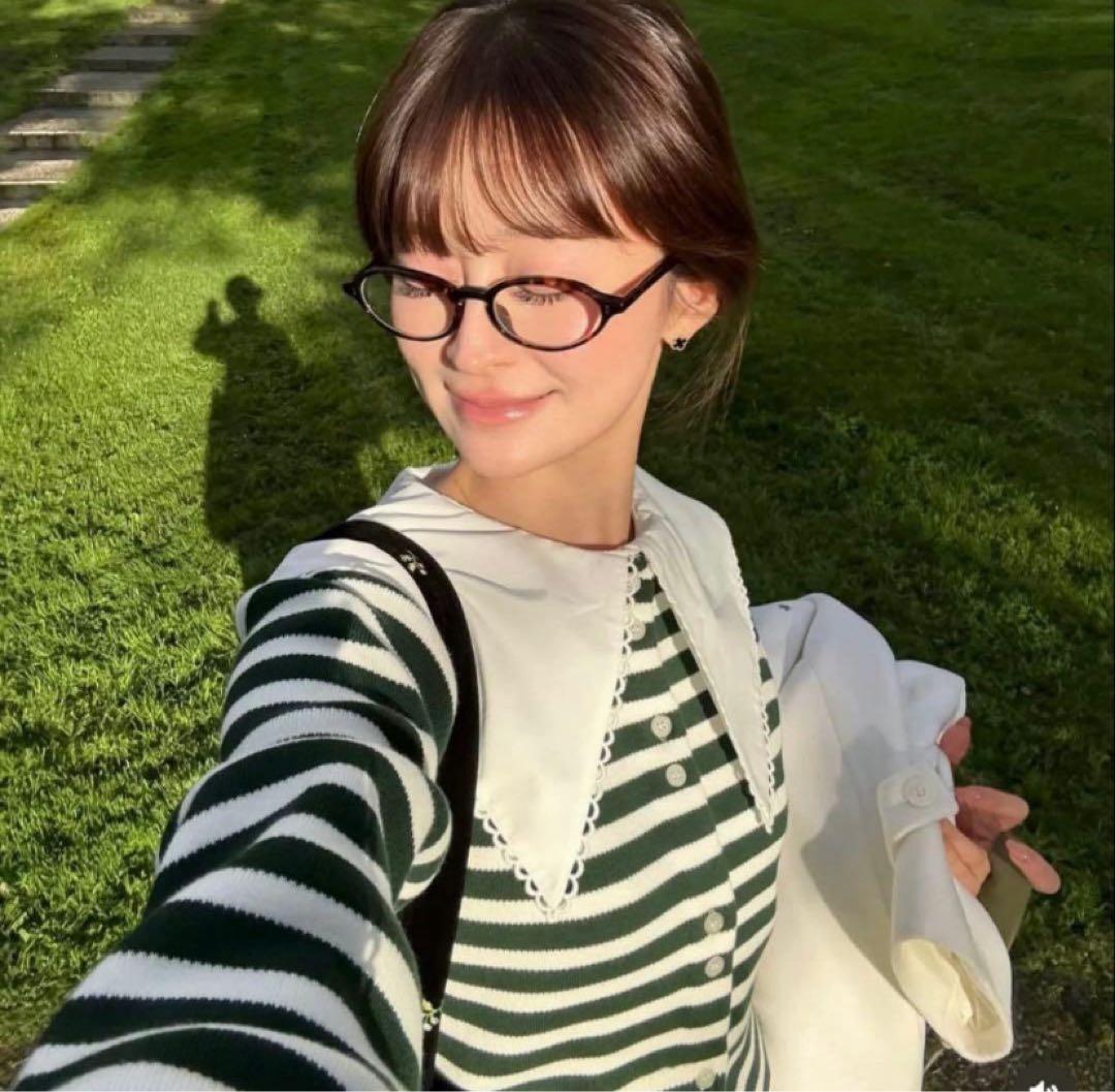 ラスト Bibiy. PATTY PILGRIM TOP ボーダー