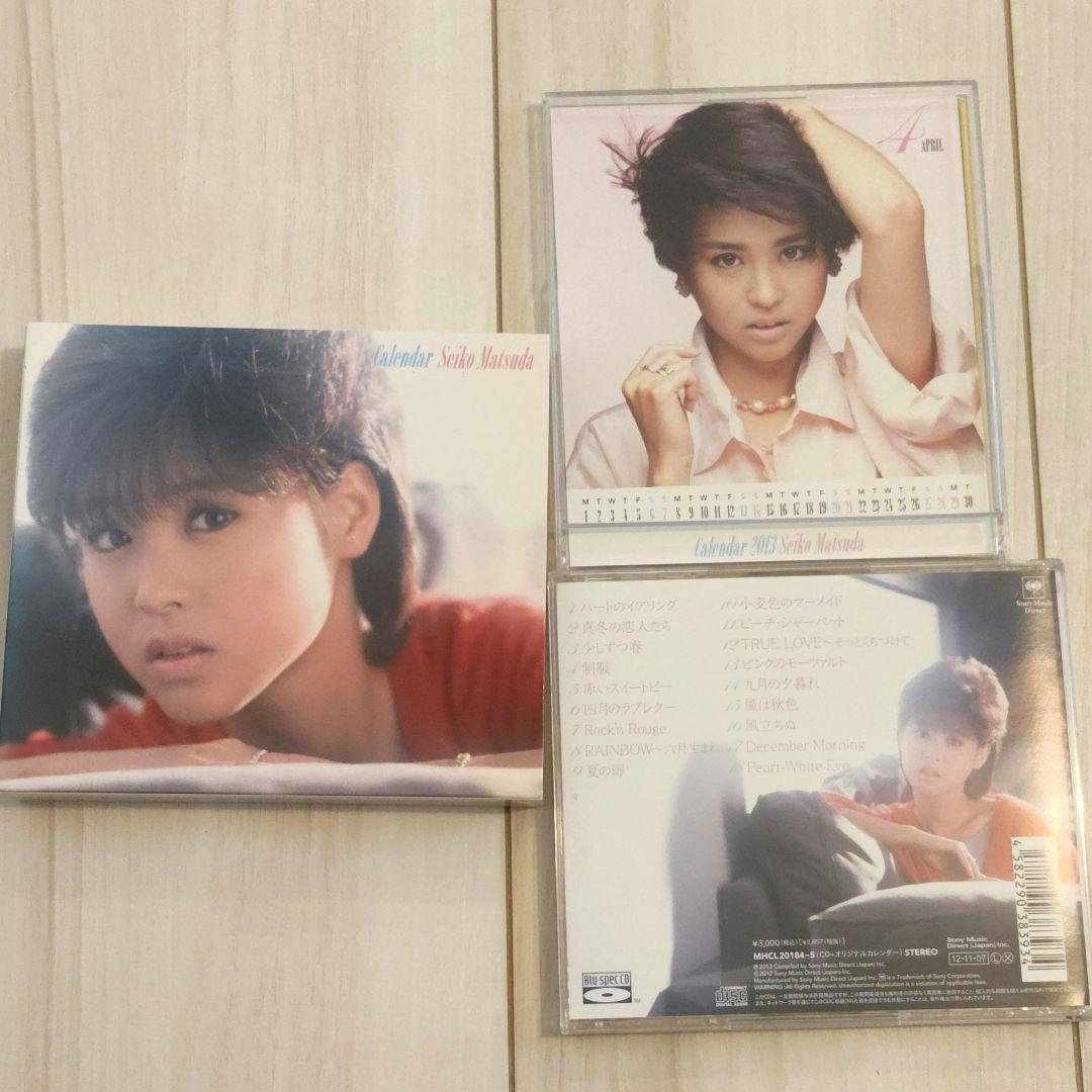 限定盤　calendar Seiko Matsuda CD　松田聖子