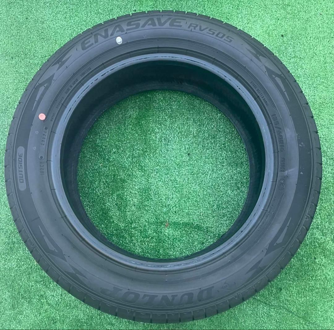 195/60 R16、DUNLOP ENASAVE RV505 ４本