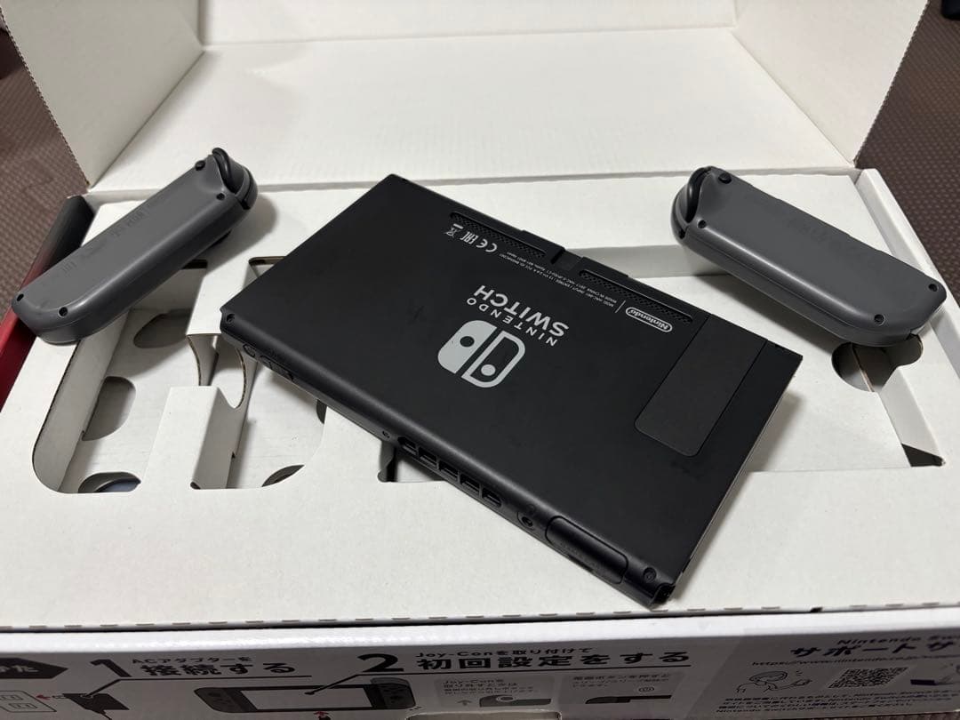 た*ろ様 Nintendo Switch グレー 本体　付属品