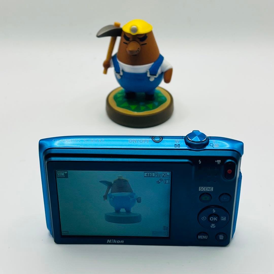 Nikon COOLPIX ニコン クールピクス S3600 ブルー