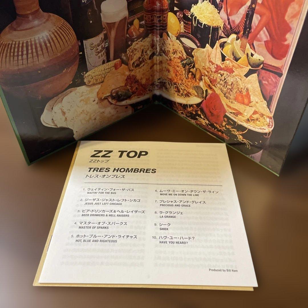 AOR 紙ジャケットCD zz top/トレス・オンブレス