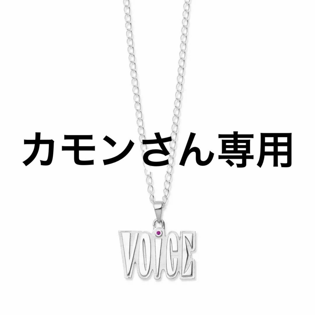 VOICE ペンダント ネックレス ルビー　OZworld ラッパー