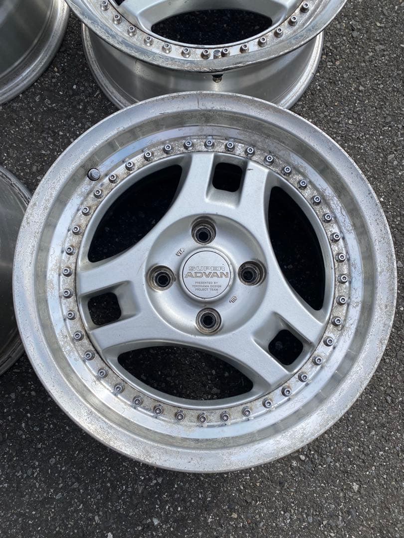 ヨコハマ SUPER ADVAN 16インチ 114.3 4H 180SXS13