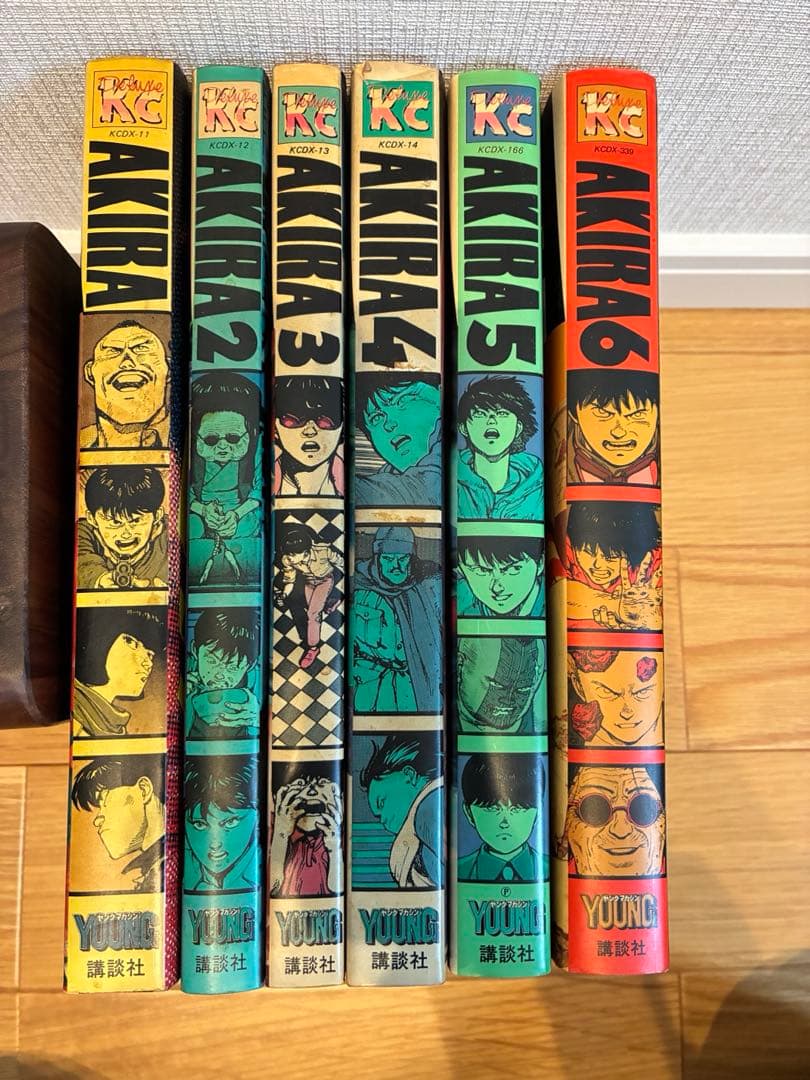 [全巻初版本]AKIRA 全6巻セット 大友克洋