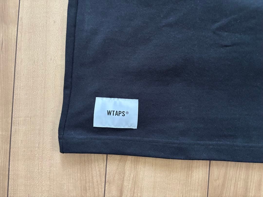 新品未使用 wtaps ポケットT shirt ブラック Size L