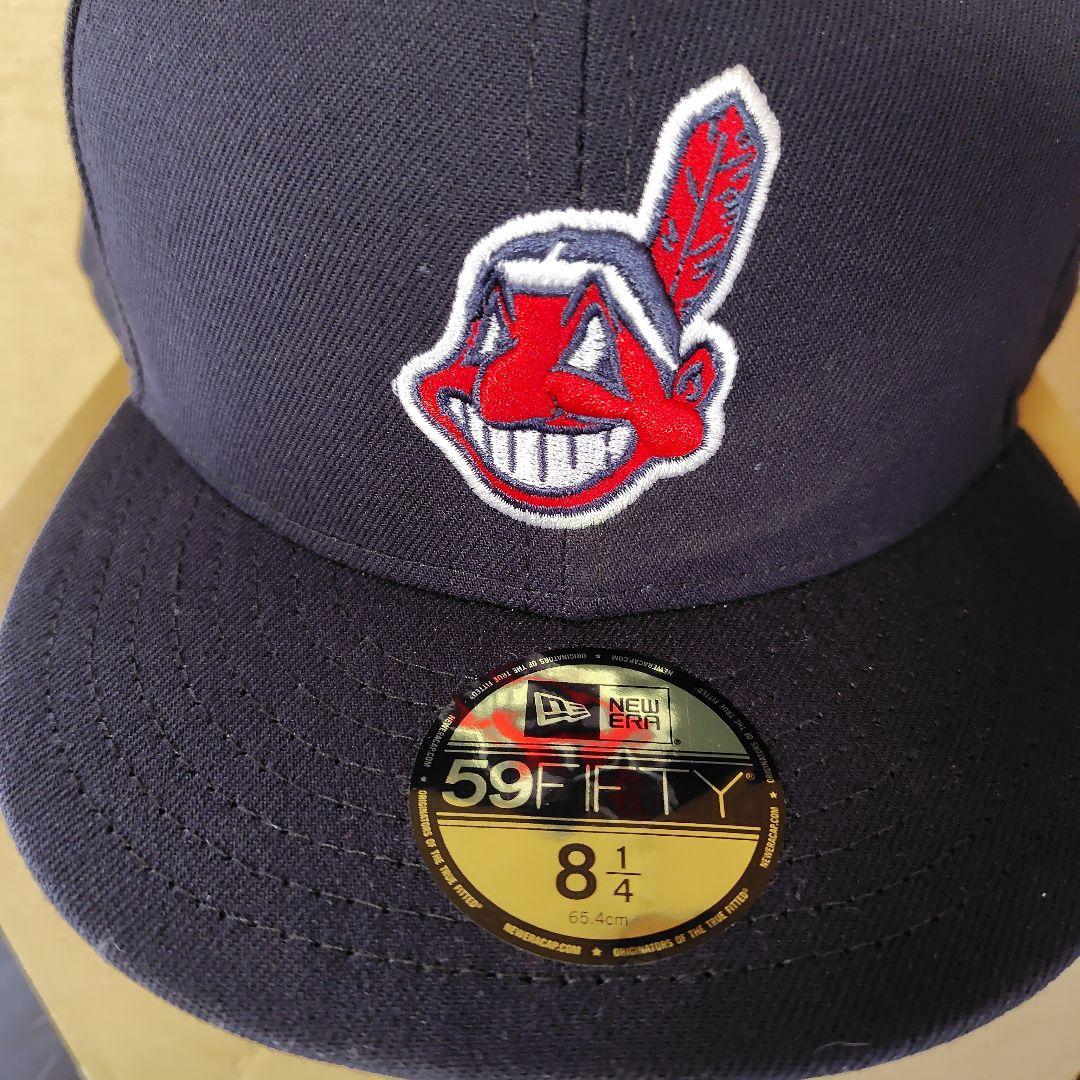 ビッグサイズNew Era 59FIFTY インディアンズ キャップ 8 1/4