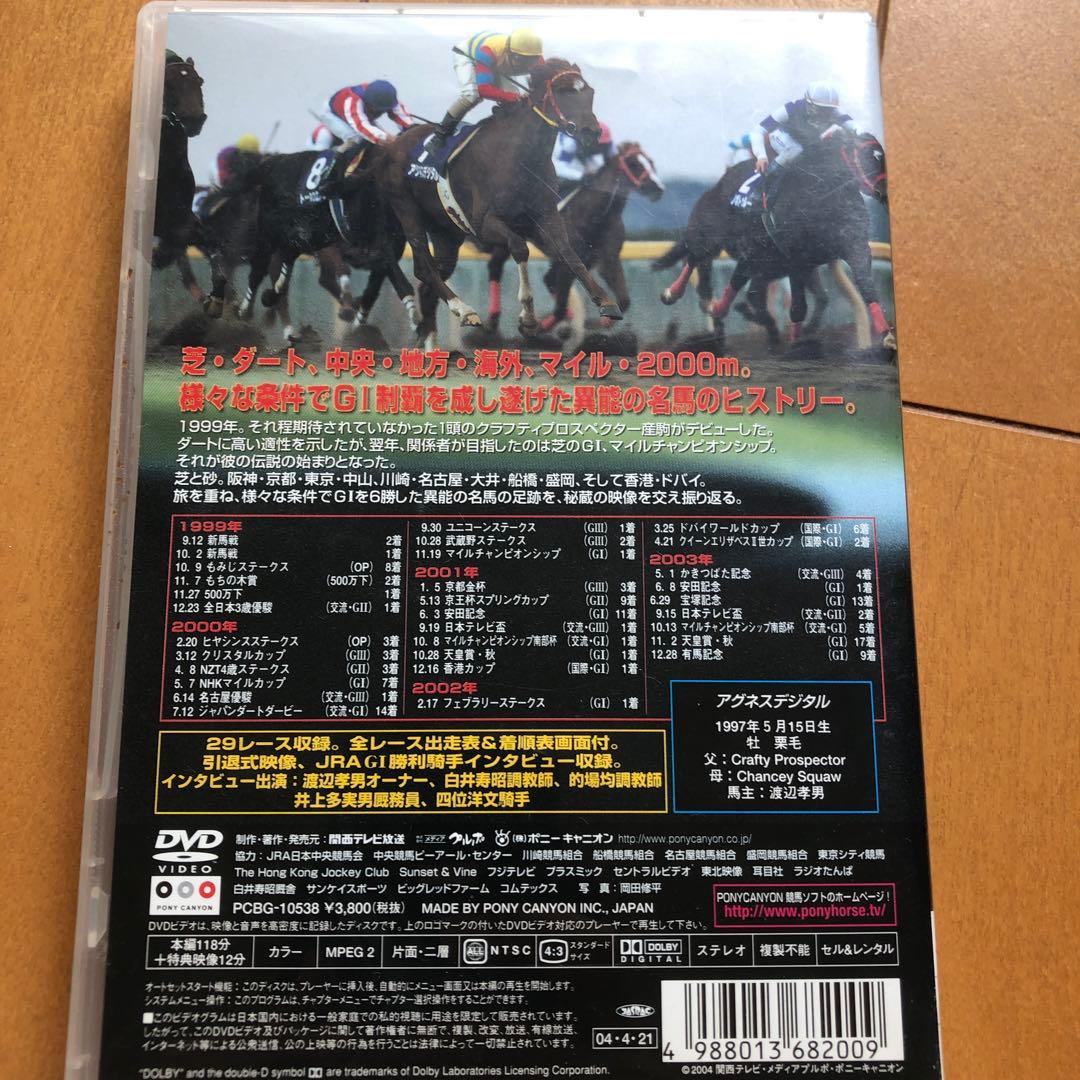 アグネスデジタル 競馬 DVD