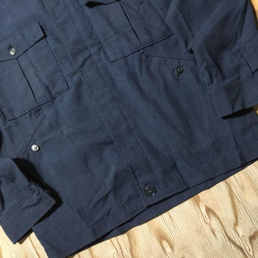 60s 旧国鉄 制服 赤タグ 上下 セット 日本国有鉄道 ナッパ服 昭和44年