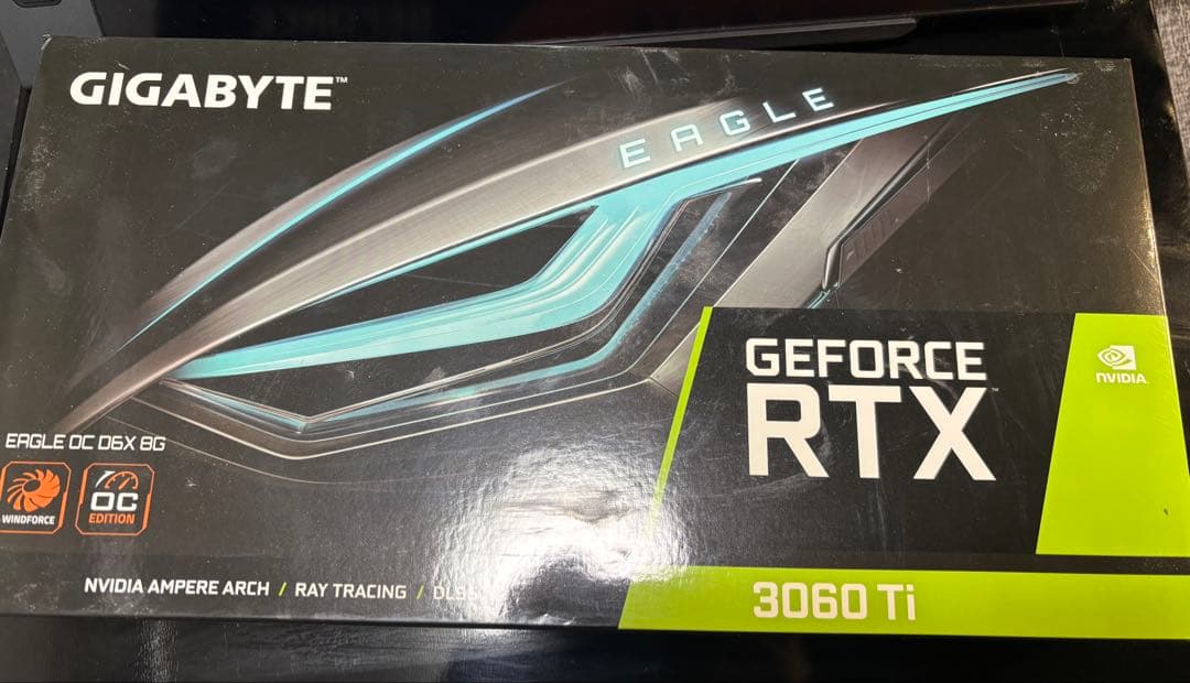 グラフィックボード・グラボ・ビデオカード GIGABYTE EAGLE OC RTX 3060 Ti 8GB