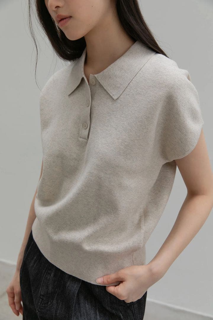 【週末価格】OHOTORO Pot French Sleeve Knit