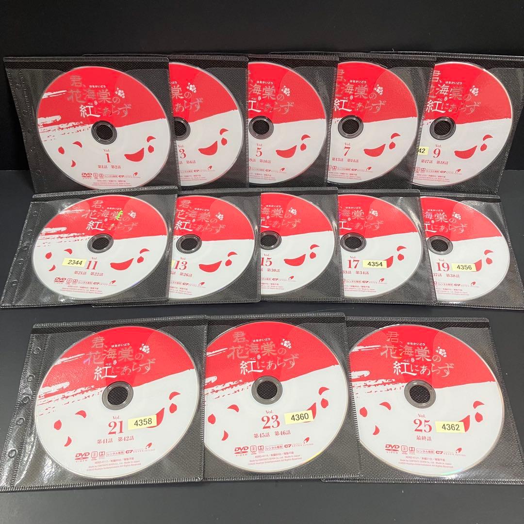 君,花海棠の紅にあらず レンタルDVD 中国ドラマ 全巻完結セット