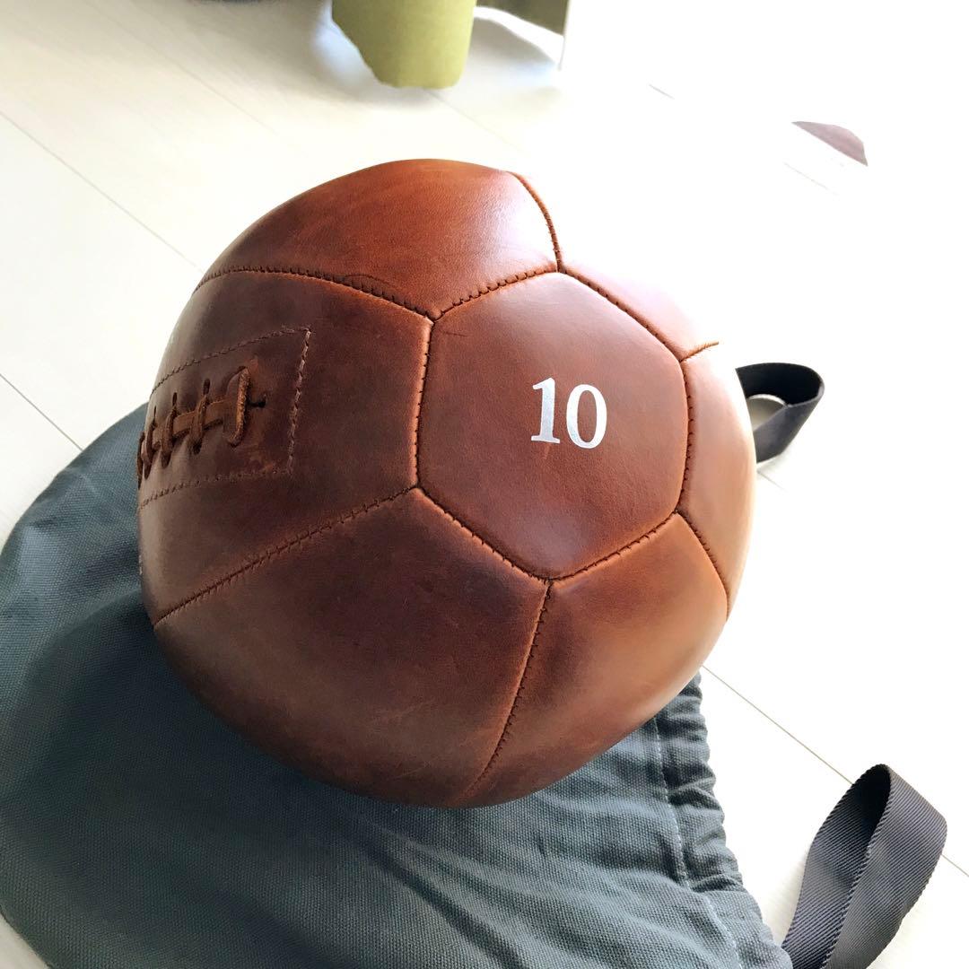 FYSIK 本革メディシンボール 約5kg 収納袋付き
