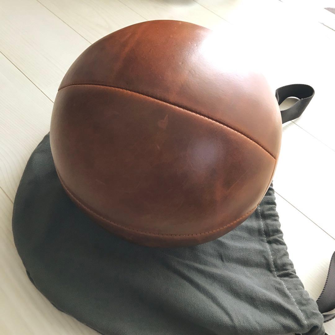 FYSIK 本革メディシンボール 約5kg 収納袋付き