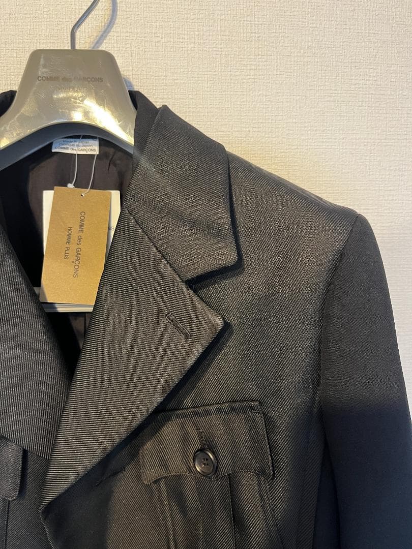 ニ*ラ様 【新品・名作】HOMME PLUS25AW ドッキング燕尾ジャケット