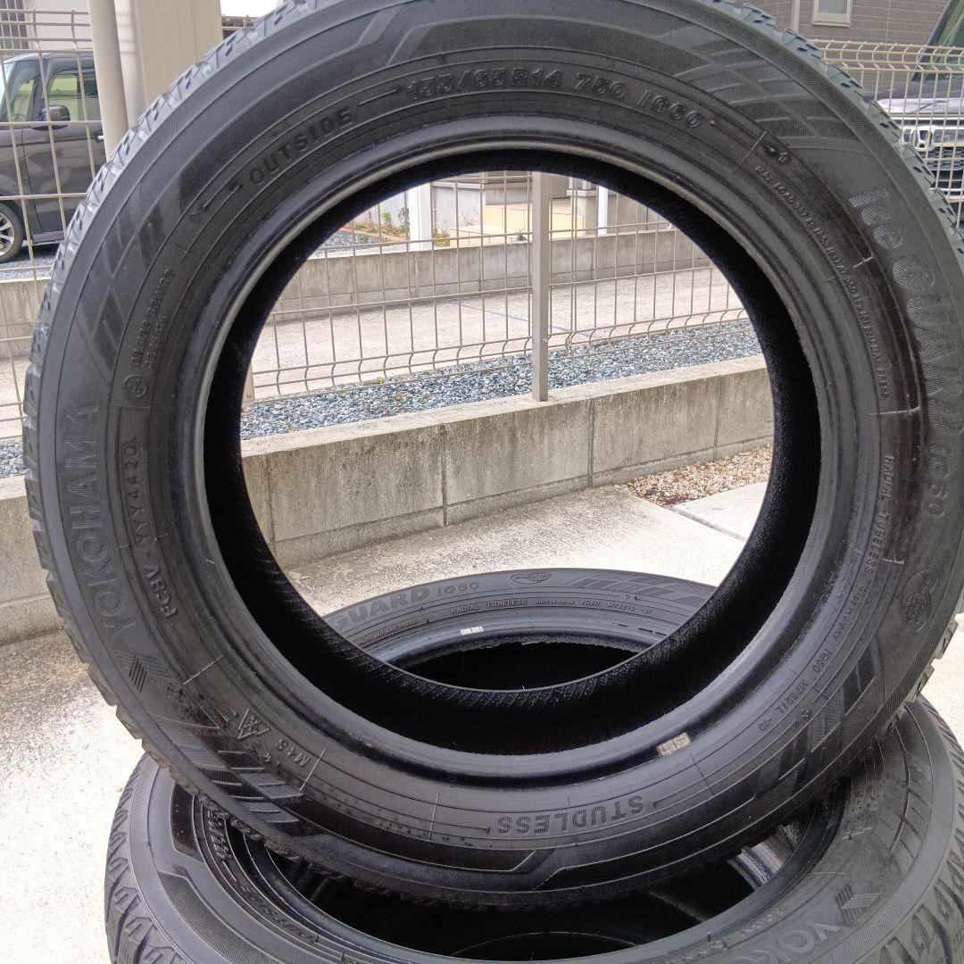 155/65R14yokohama スタッドレス 4本セット