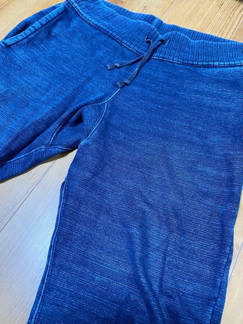 ナ*ガ様 RRL インディゴスウェットパンツ