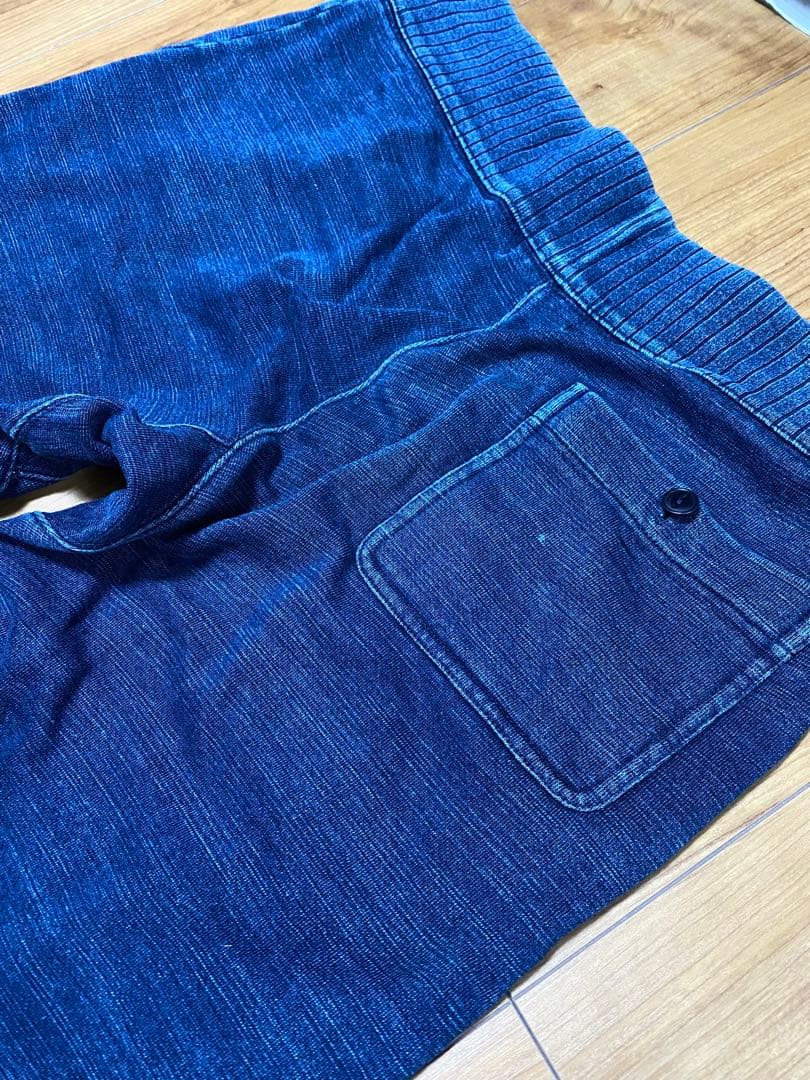 ナ*ガ様 RRL インディゴスウェットパンツ