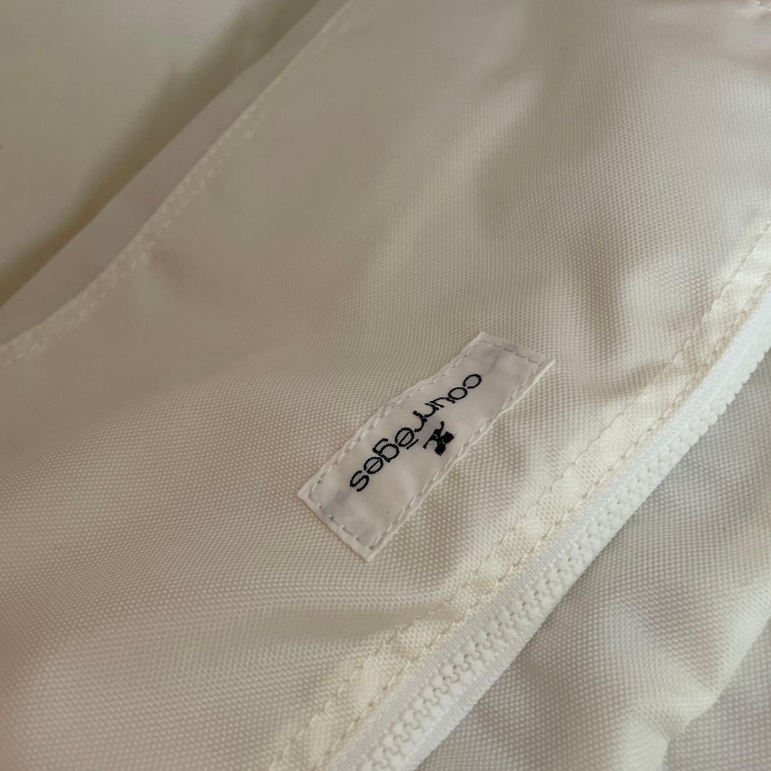 【数回使用】courrèges クレージュ ボストンバッグ （レッド）