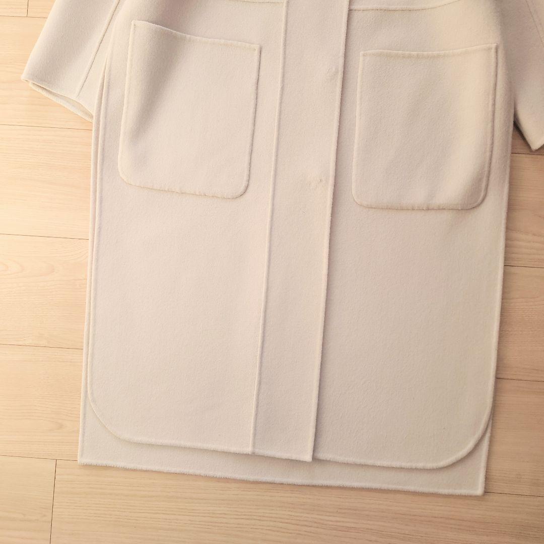 'S Max Mara　ピュアヴァージンウール ダブルフェイスロングコート