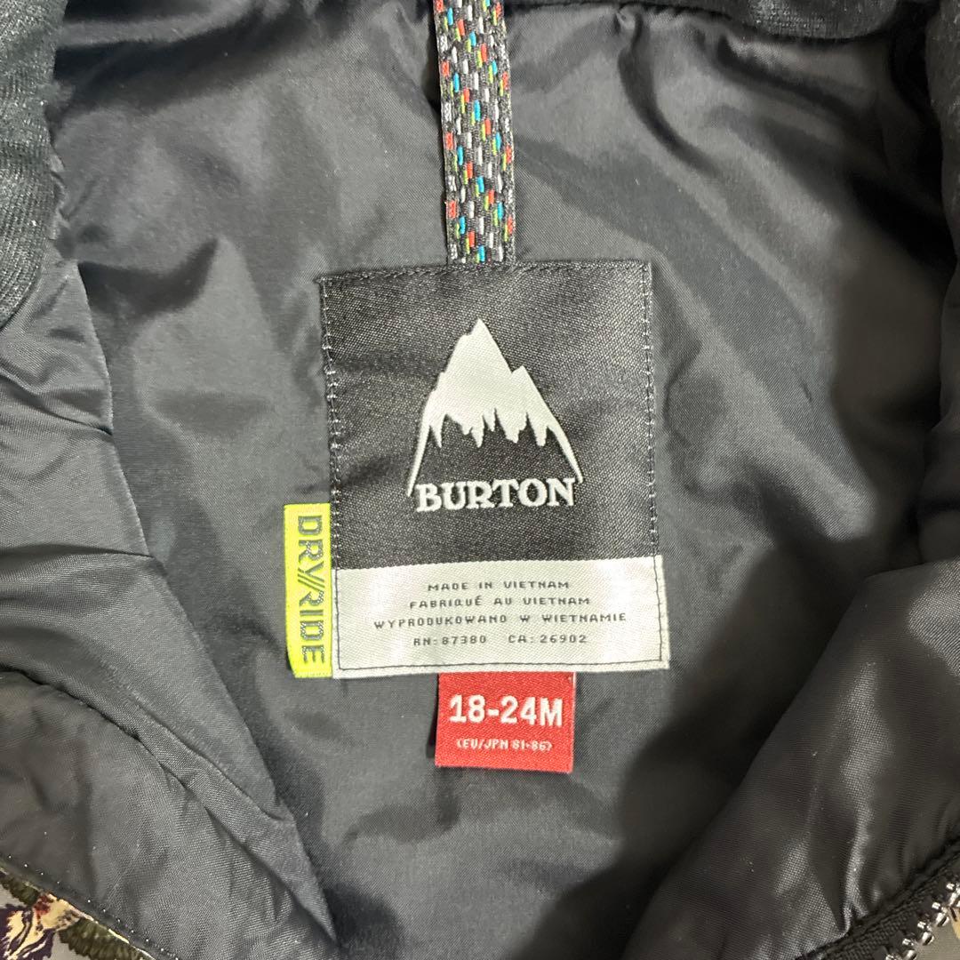 BURTON バートン　スキーウェア つなぎ キッズ 18-24M(100cm)