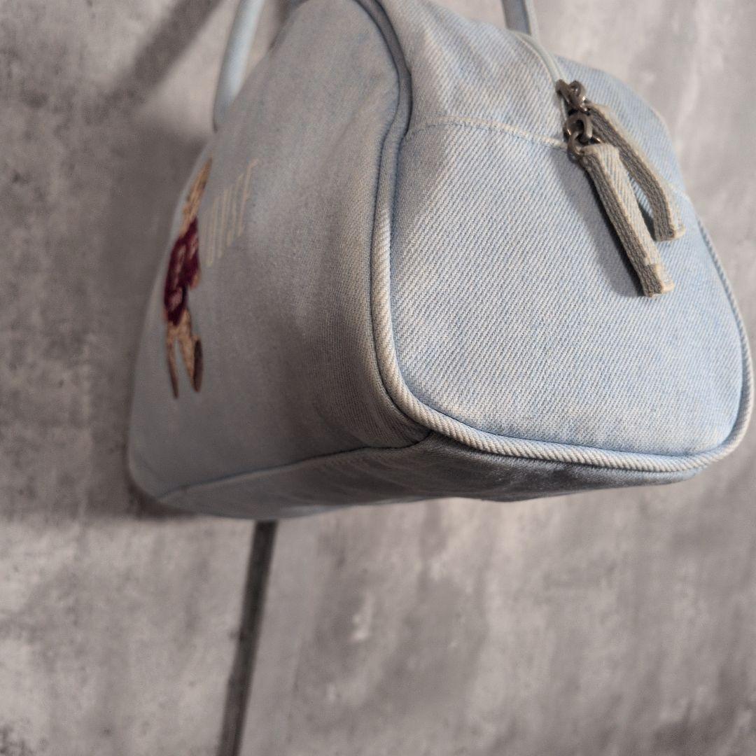 【90s_vintage】PINKHOUSE BostonBag テディベア刺繍