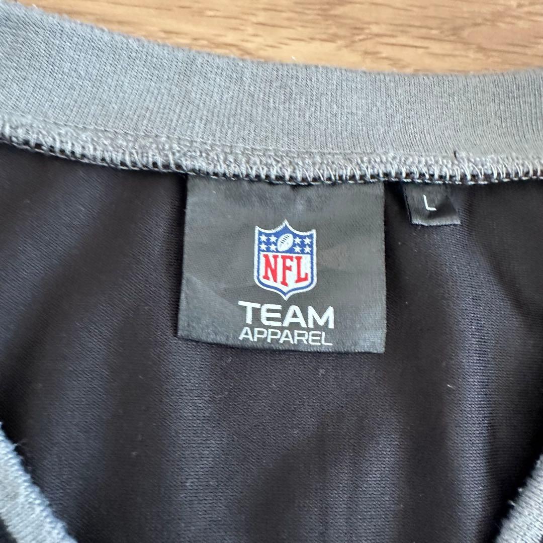 NFL RAIDERS レイダース ゲームシャツ ユニフォーム メッシュ L
