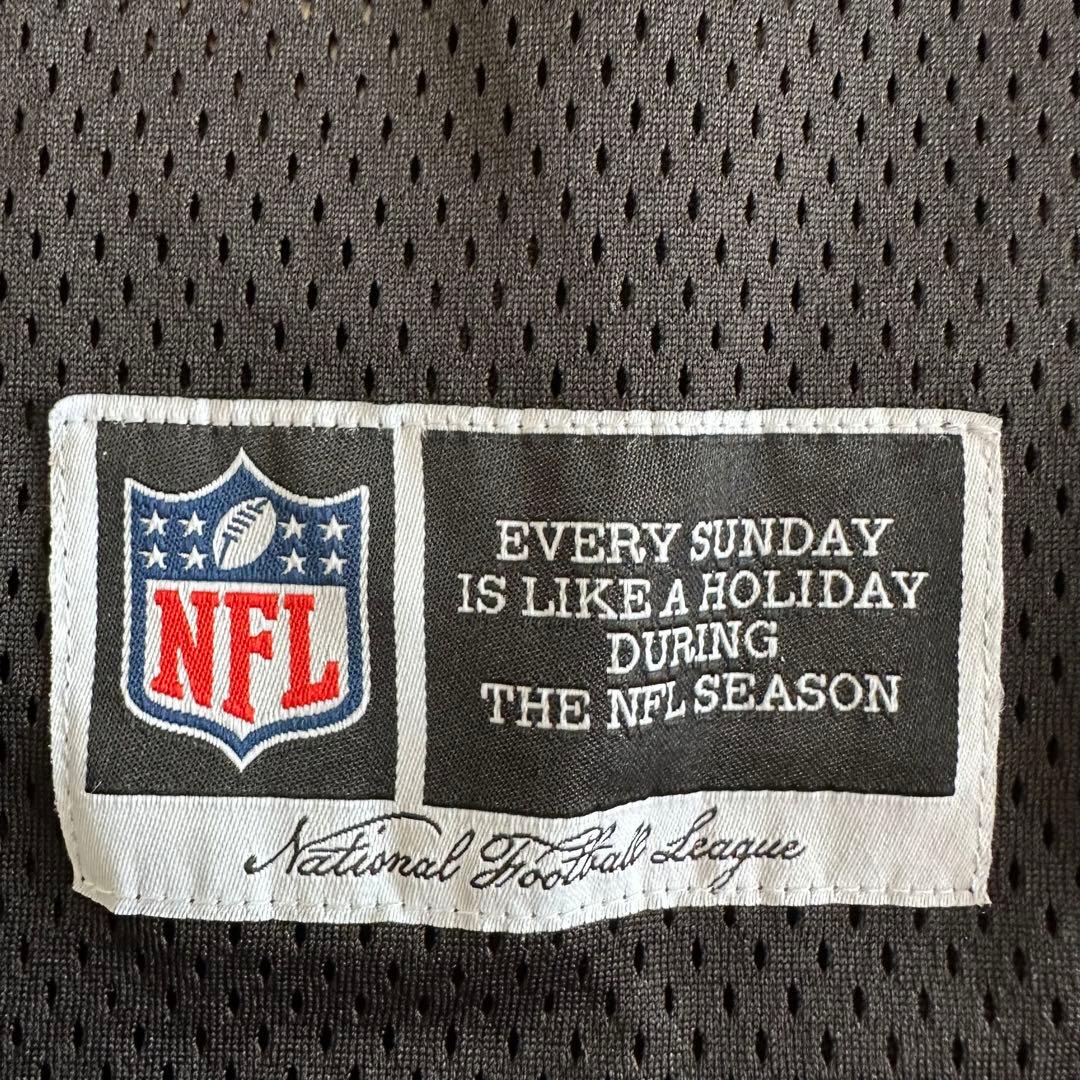 NFL RAIDERS レイダース ゲームシャツ ユニフォーム メッシュ L