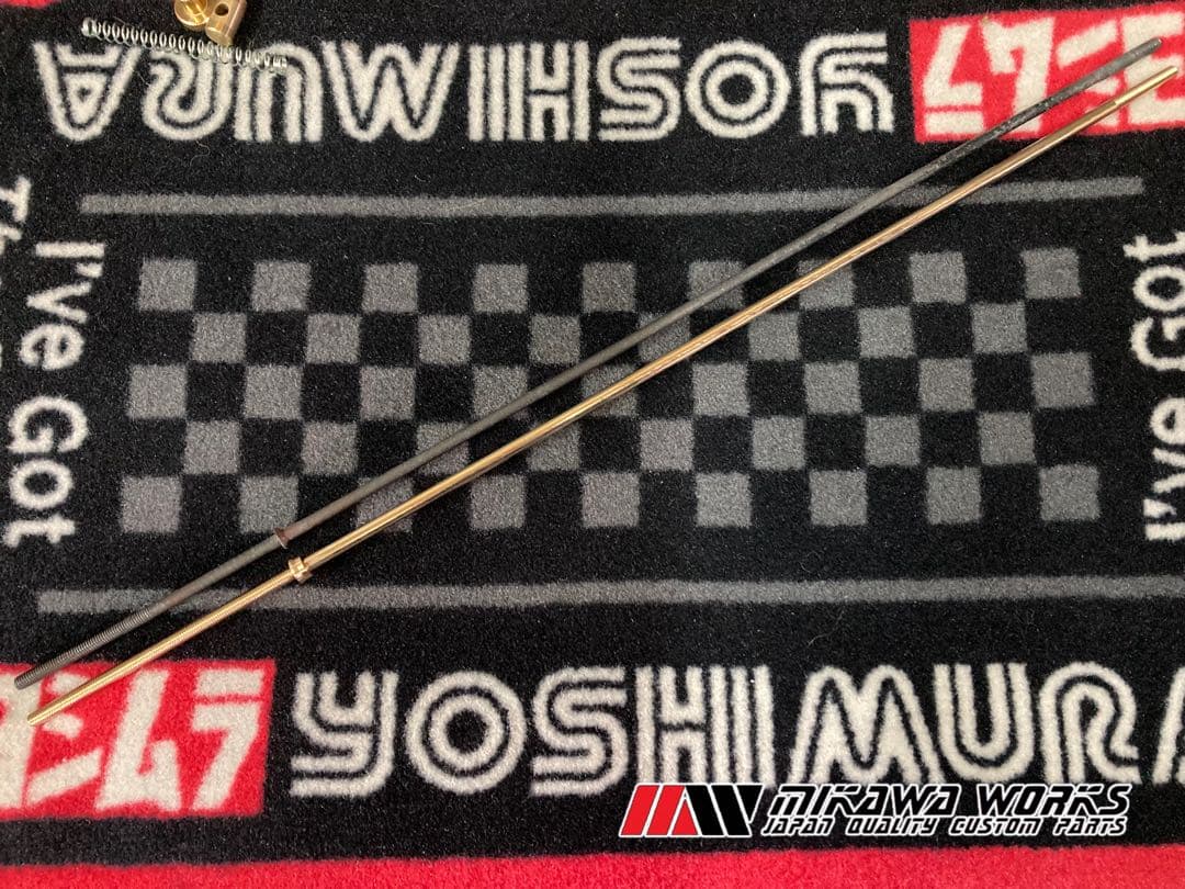Z1 Z2 真鍮 リア ブレーキ プル ロッド アジャストナット スプリング付き