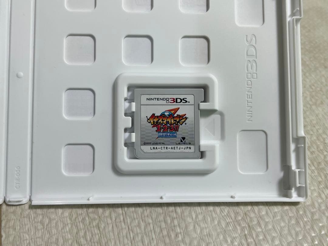 3DS イナズマイレブン 1・2・3!! 円堂守伝説 動作確認済み