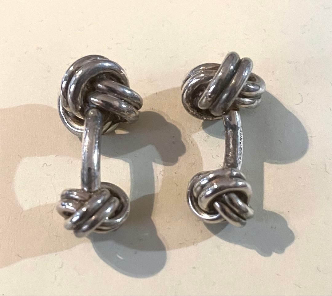 TIFFANY&Co（ティファニー） ダブルノット カフス シルバー