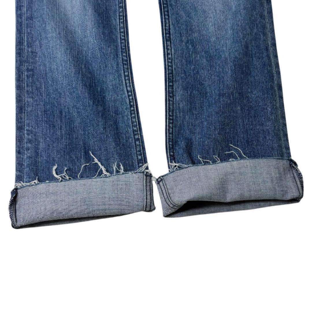 新品タグ付✨YANUK ヤヌーク セミフレア デニム 23 カットオフ