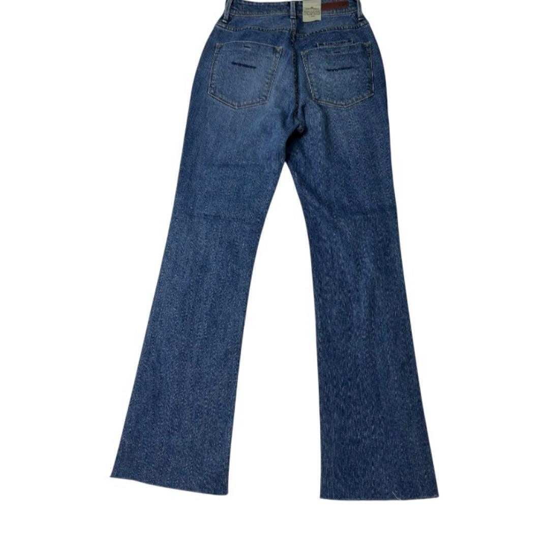 新品タグ付✨YANUK ヤヌーク セミフレア デニム 23 カットオフ