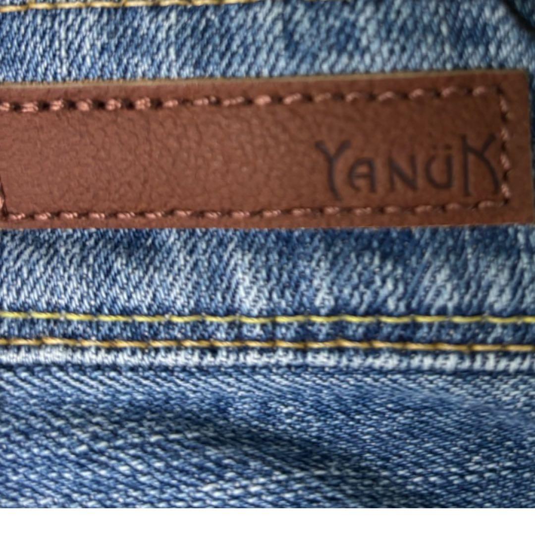 新品タグ付✨YANUK ヤヌーク セミフレア デニム 23 カットオフ