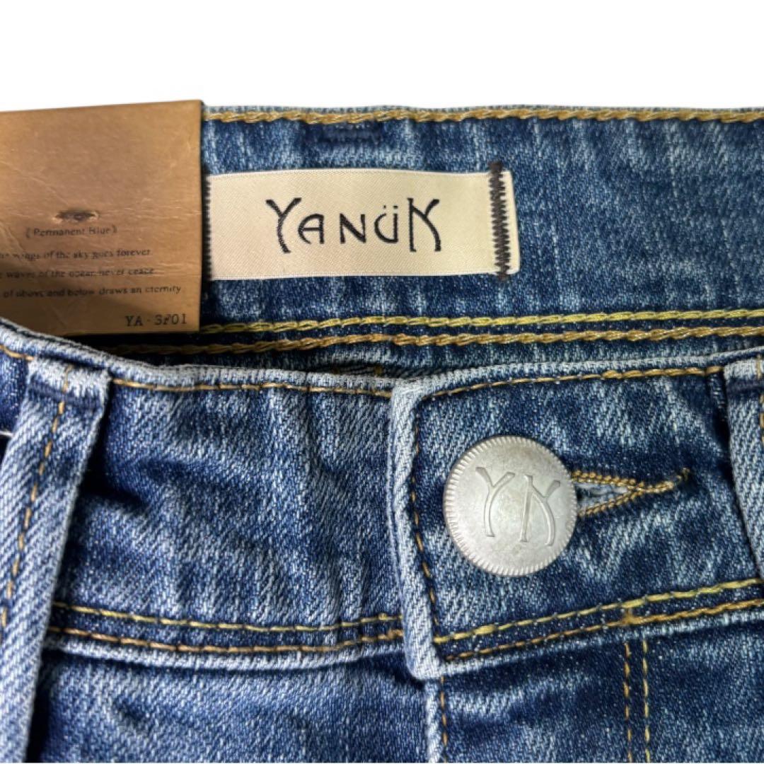 新品タグ付✨YANUK ヤヌーク セミフレア デニム 23 カットオフ