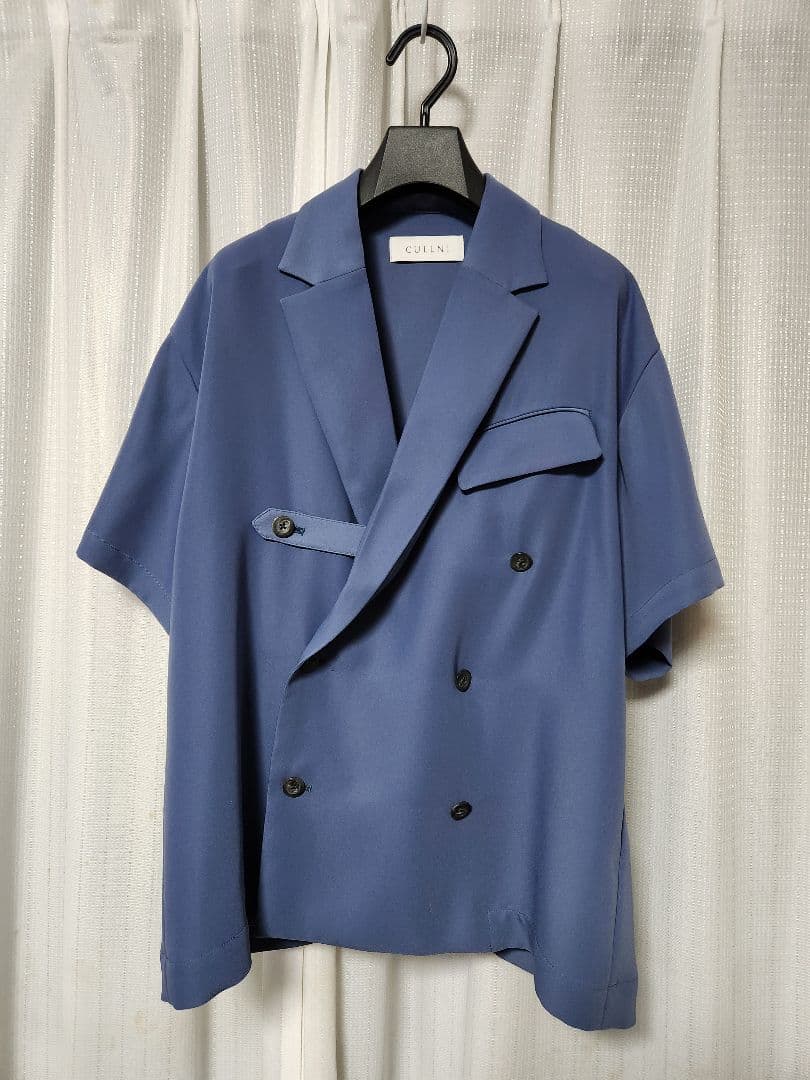 【美品】CULLNI　ショートスリーブ ダブルジャケット　22-SS-027　1