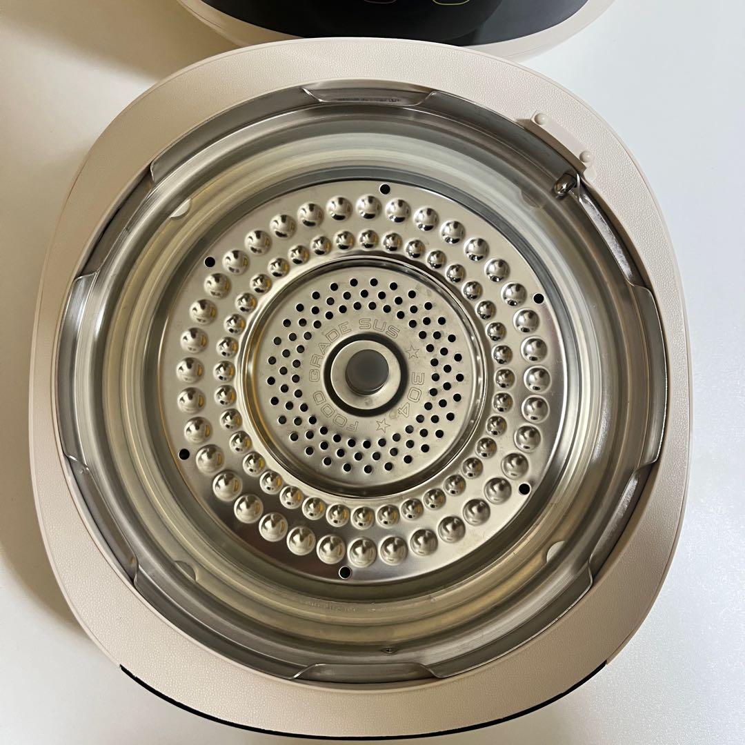 16役 T-fal ラクラクッカープラス コンパクト 電気圧力鍋