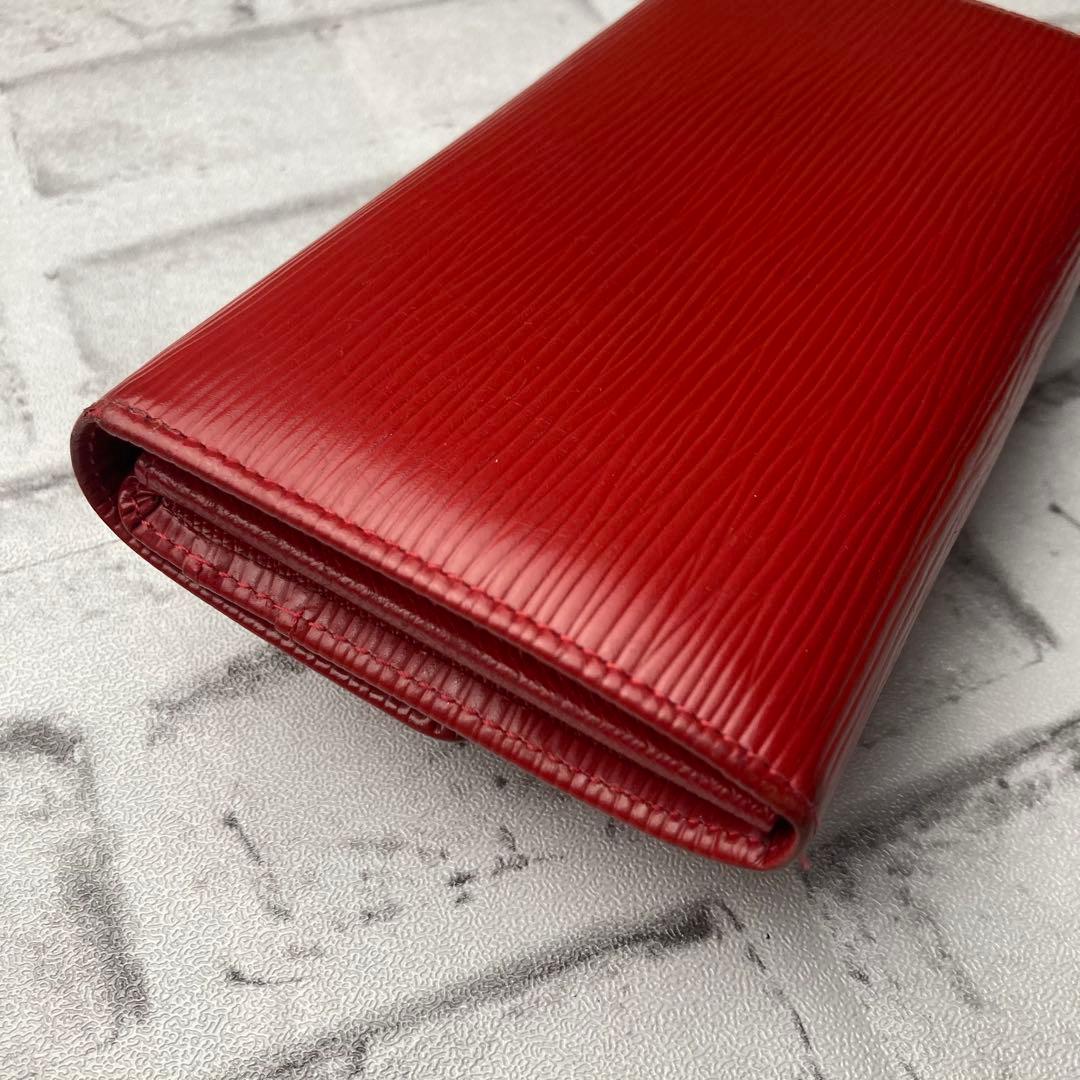 ルイヴィトン☆長財布　レッド　エピ　ポルトフォイユ　サラ　M60316